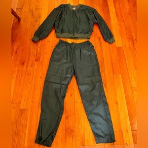 NWOT 90’s Women’s Reebok Teal Track Suit - M